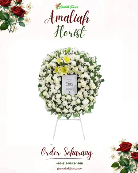 Krans Bunga Duka Sukamaju Kaler