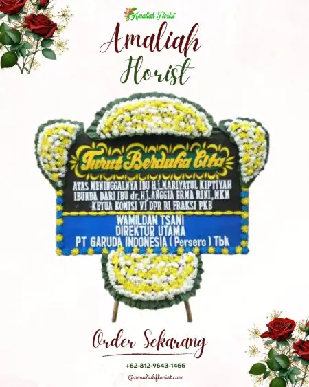 Papan Bunga Duka Sukamaju Kaler